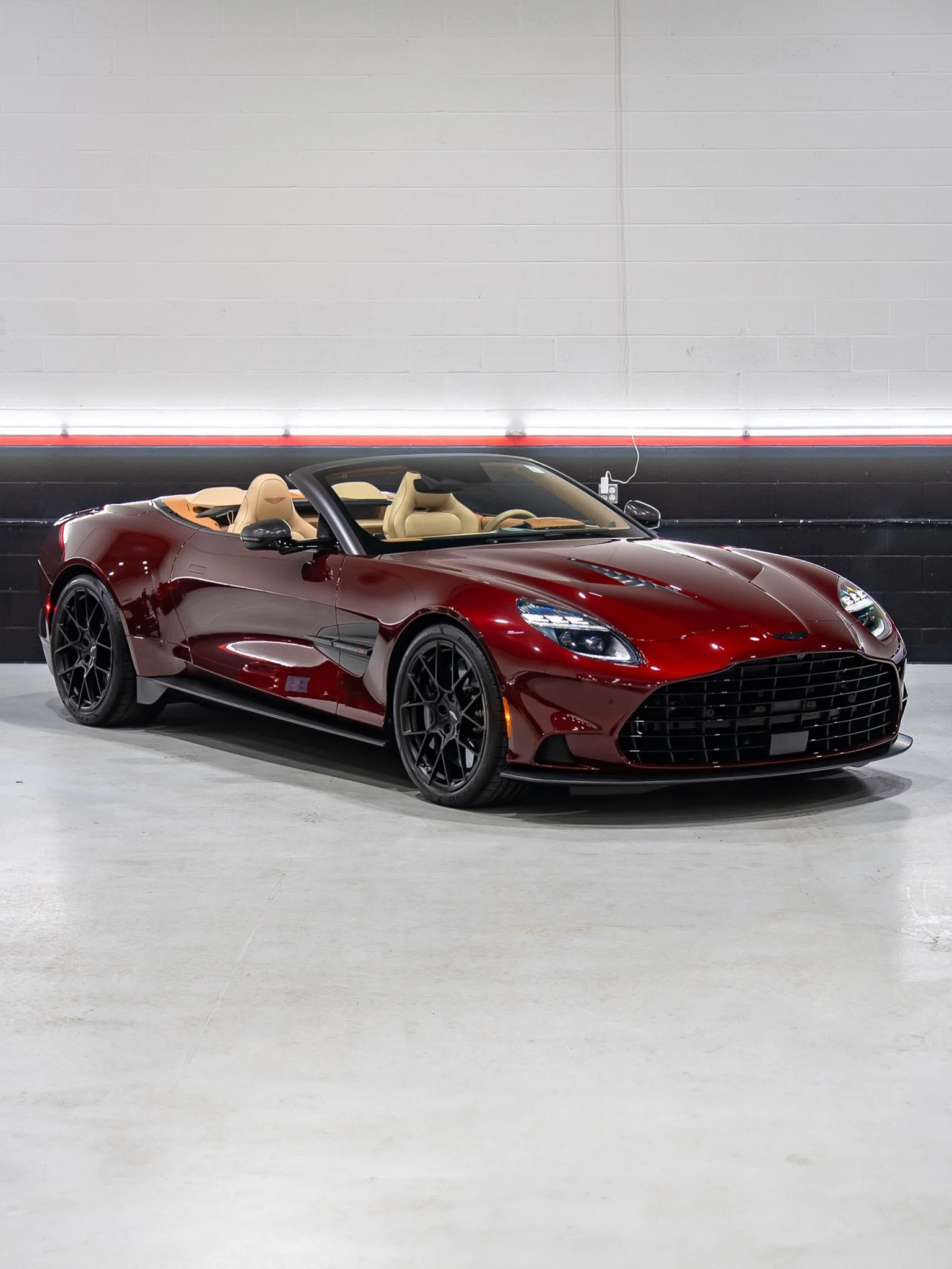 Doesn&rsquo;t get better than an open-top, twin-turbo V12 🔥 This Aston Martin Vanquish Volante in a stunning spec just left the shop with a comprehensive protection package before hitting the road; full body custom cut PPF, all around tint 20% and c