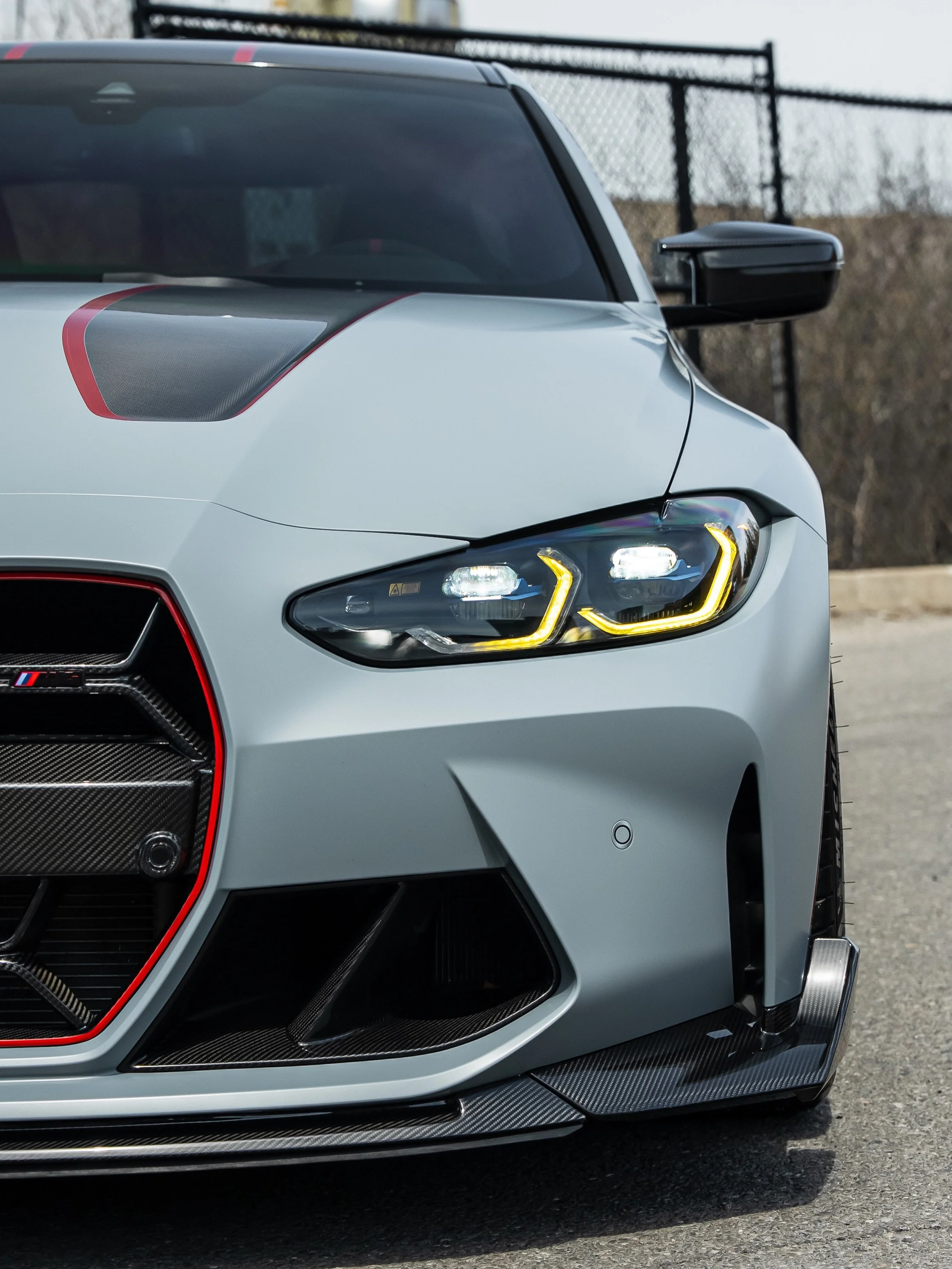 OEM+ M4 CSL Done Right 🔥 This is how it should&rsquo;ve come from the factory. A full carbon fiber program installed through ABE Automotive - all while preserving the factory-inspired red pinstripe details that make the CSL so iconic. 

The transfor
