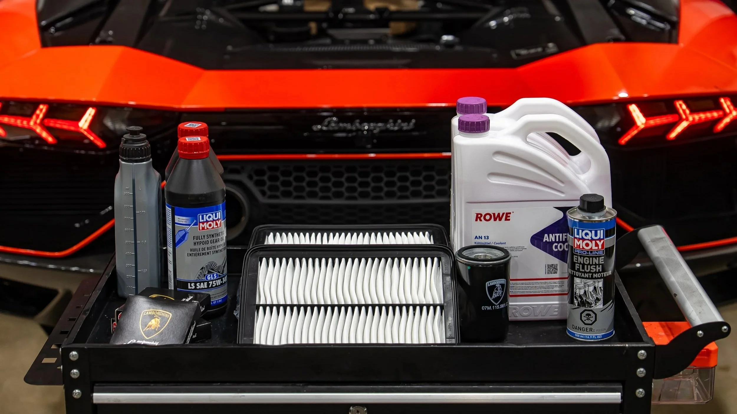 The Last Aventador: Serviced