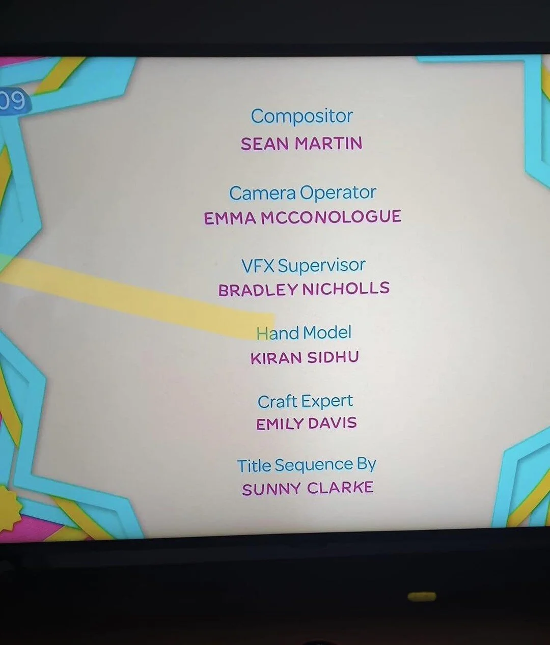 First time seeing my name on the credits for Pop Paper City. So exciting to see the first episode of the show on tv this morning 😃  #PopPaperCity #FirstEpisode #
