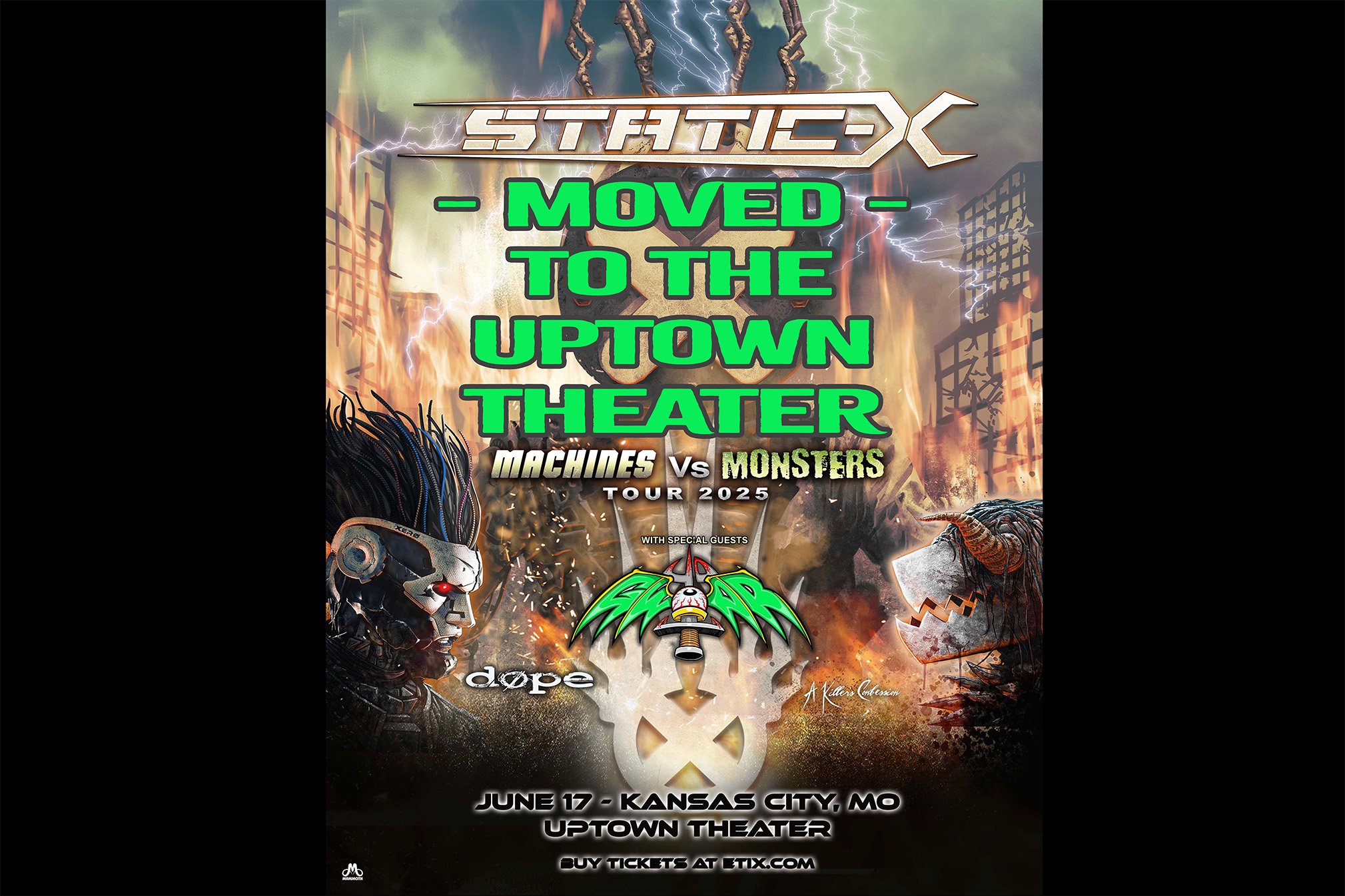 Static-X - Machines VS. Monsters Tour 2025