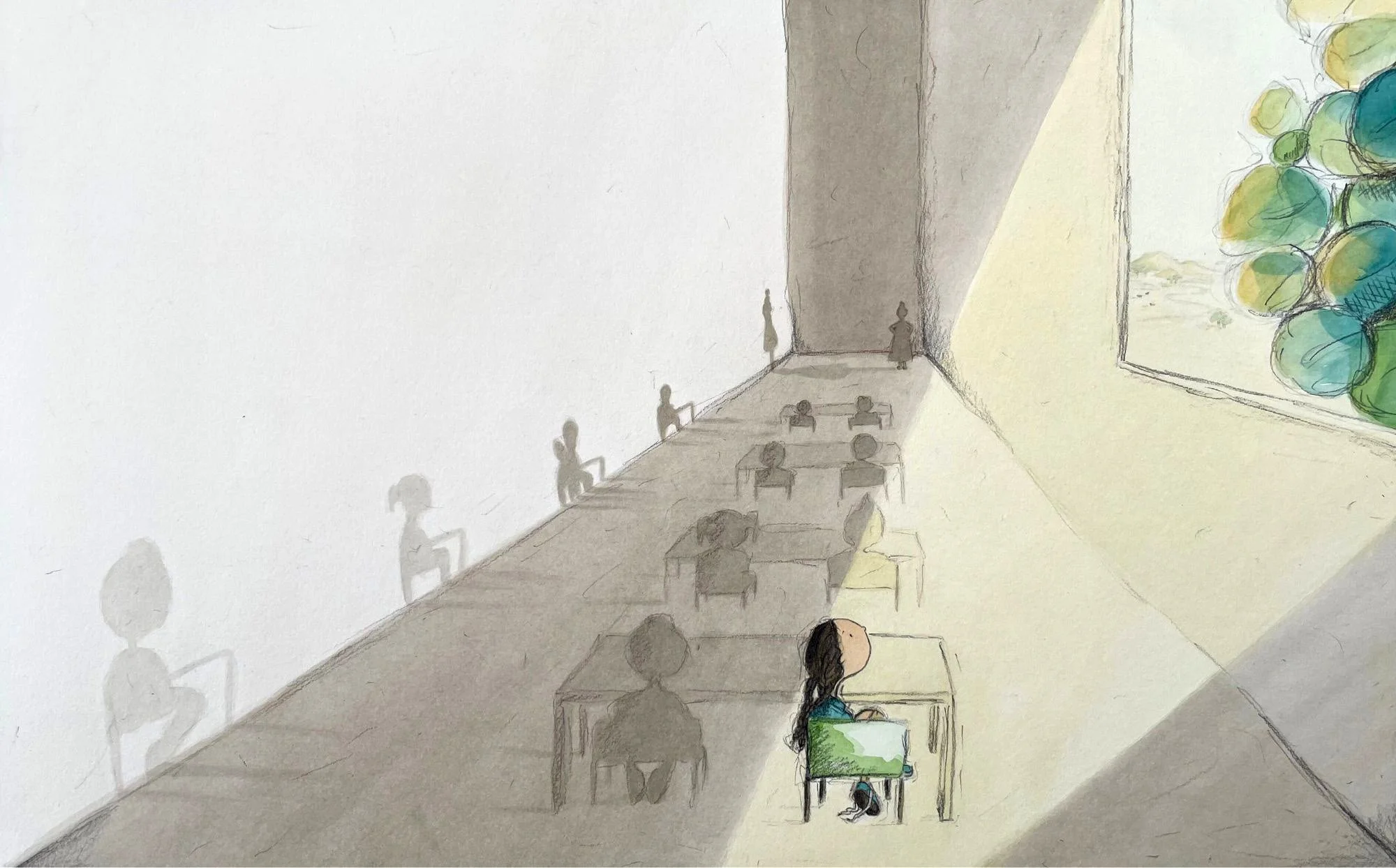 May 2025 - Illustration - Jumbled letters - Classroom Scene.jpg