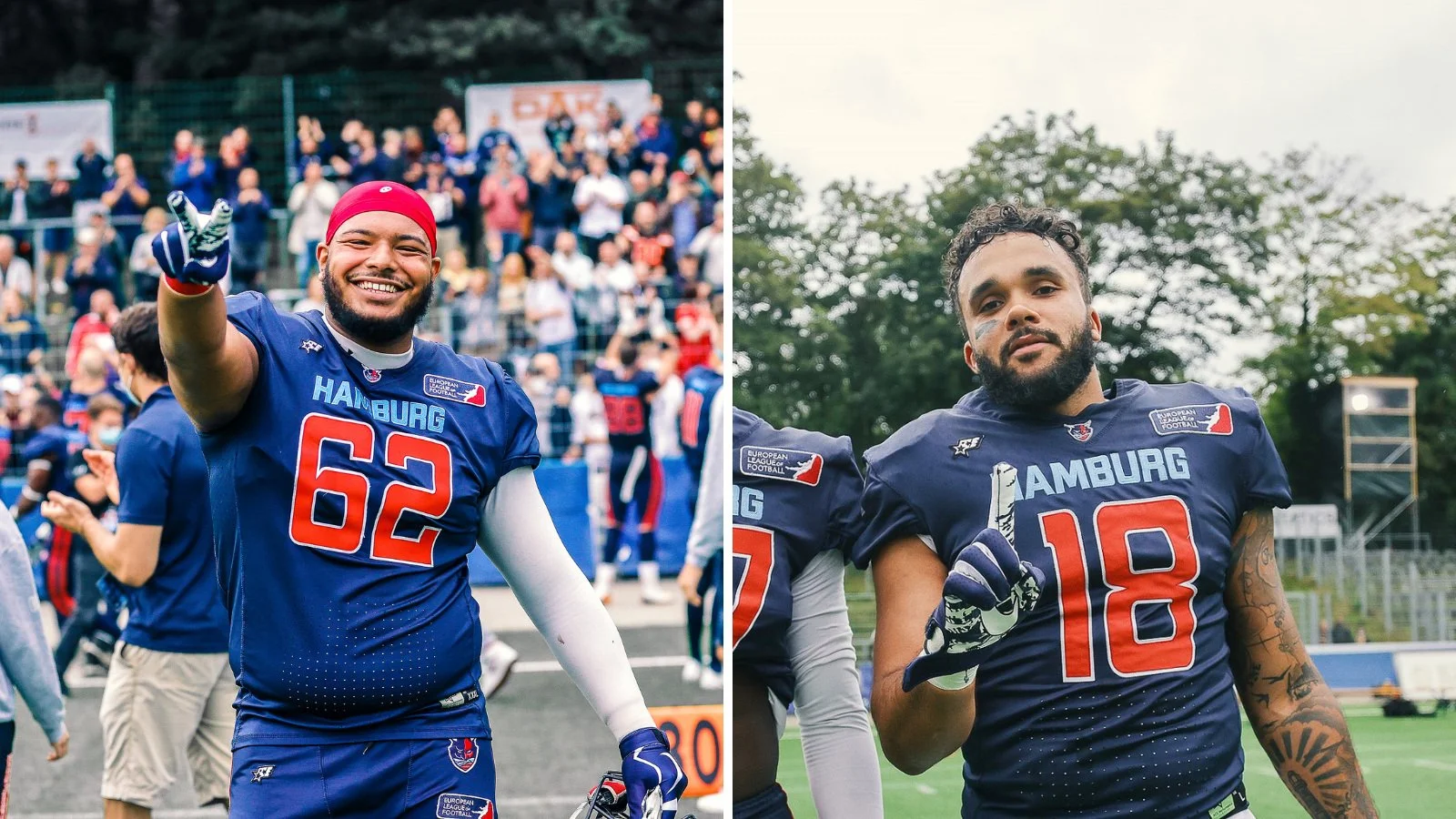 Auf einer anderen Position in die kommende Saison! Hamburg Sea Devils verlängern mit Eric De Souza und Marvin Amankwah