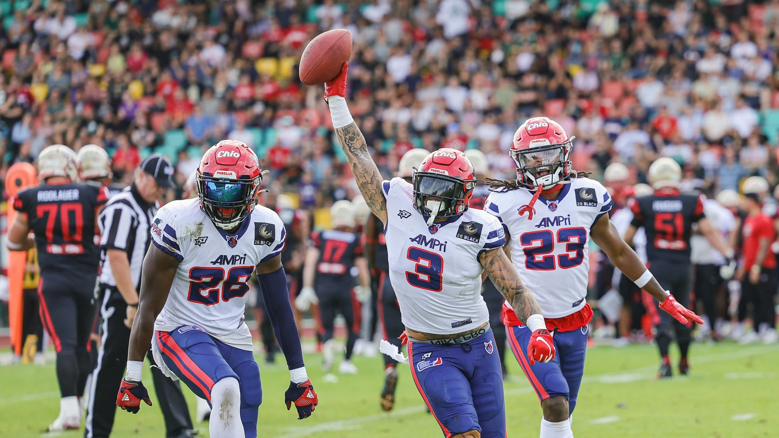 Hamburg Sea Devils ziehen Play-off-Ticket in Berlin! Defensive Coordinator Kendral Ellison: „Müssen den besten Football zur richtigen Zeit spielen“