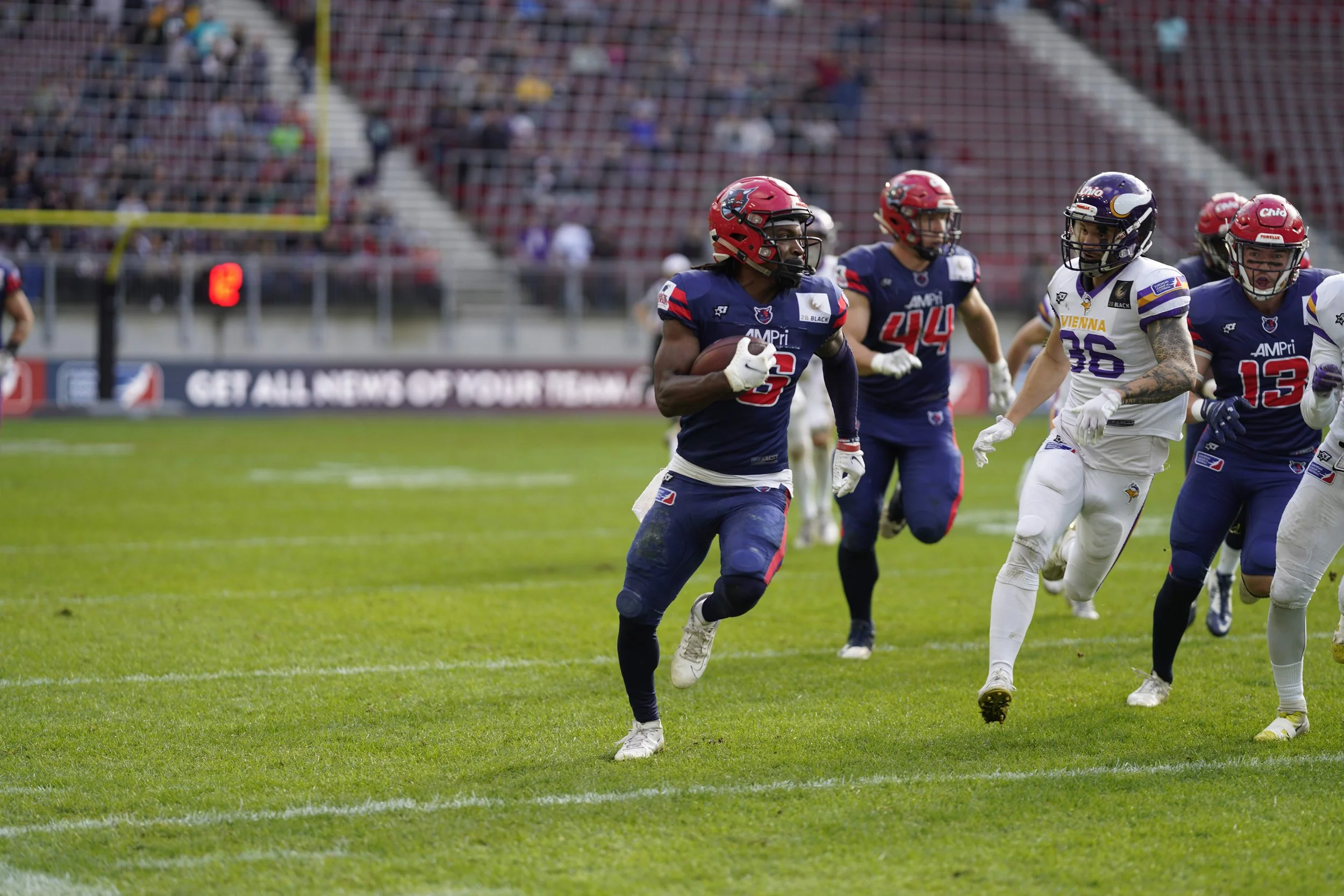 Hamburg Sea Devils verlieren Championship Game gegen die Vienna Vikings! „Es ist ein enttäuschendes Ende einer grandiosen Saison”