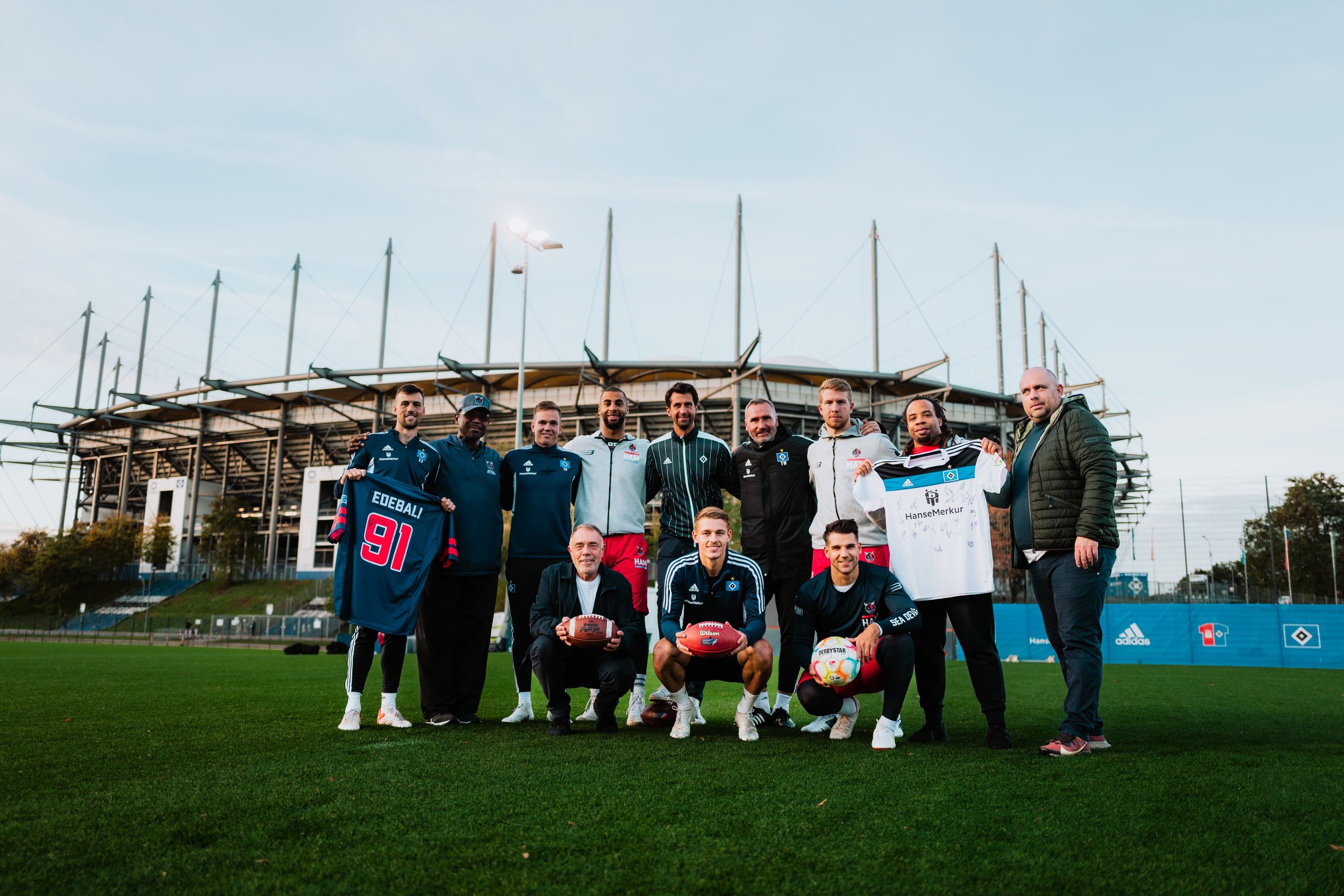 Hamburg Sea Devils und Hamburger Sport-Verein starten Videoserie &amp; Combine am 19. November