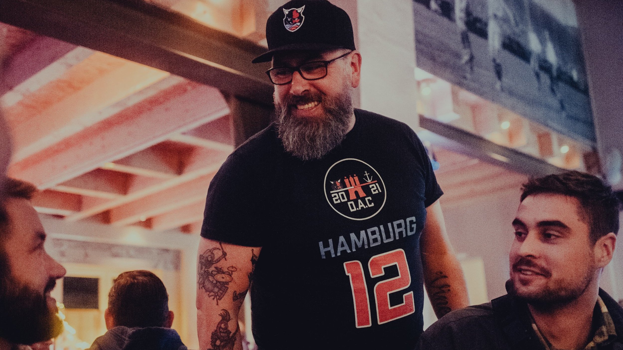 Hamburg Sea Devils besuchen Weihnachtsfeier des Devils Anchor Club