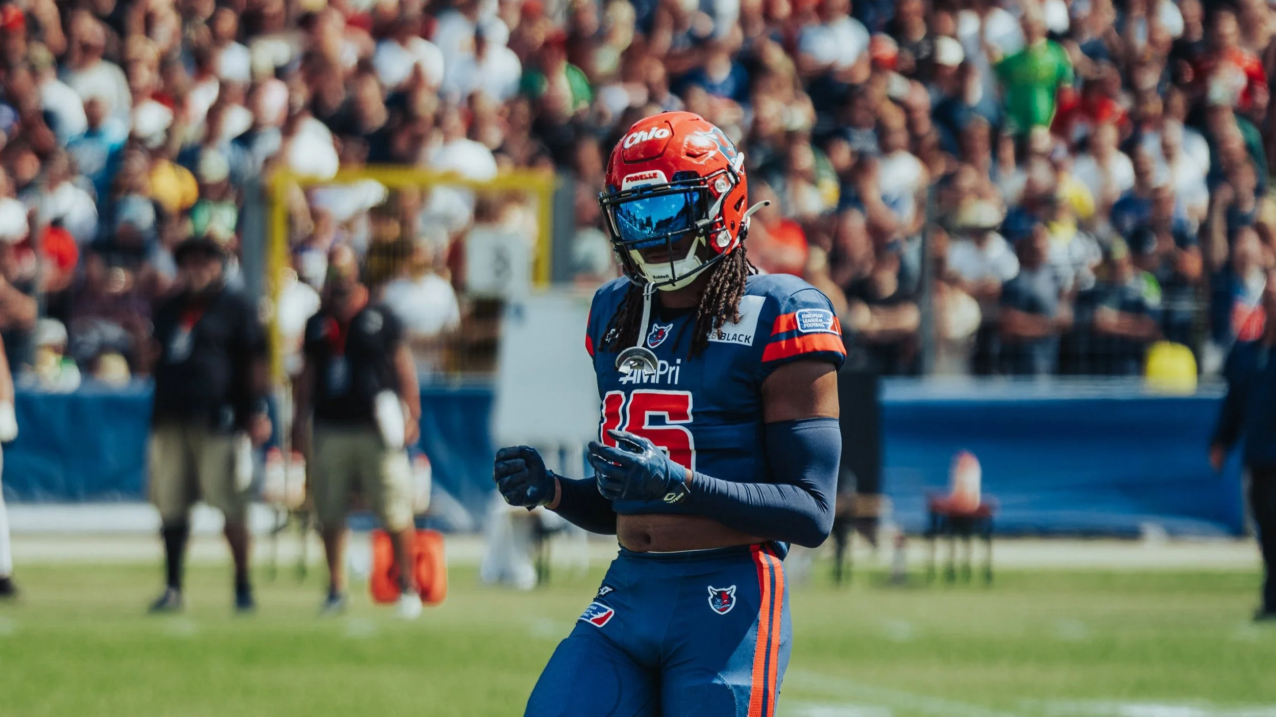 Hamburg Sea Devils verlängern mit All-Star Safety Kevin Fortes