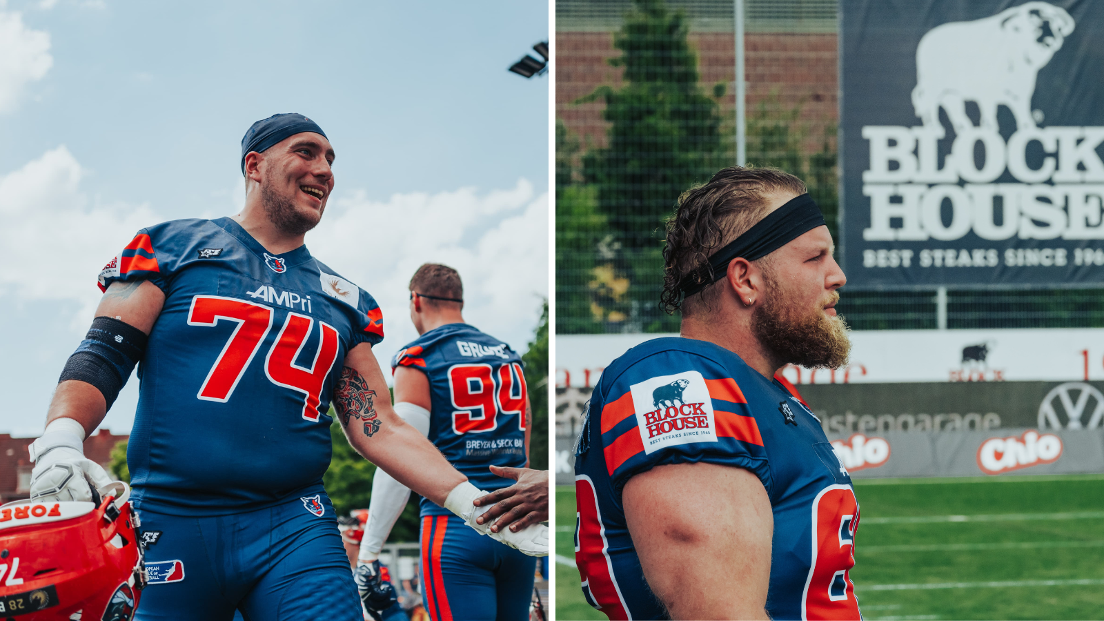 Hamburg Sea Devils können auch 2023 wieder auf "Man of the Year" Dennis Kenzler und Center David Weinstock zählen