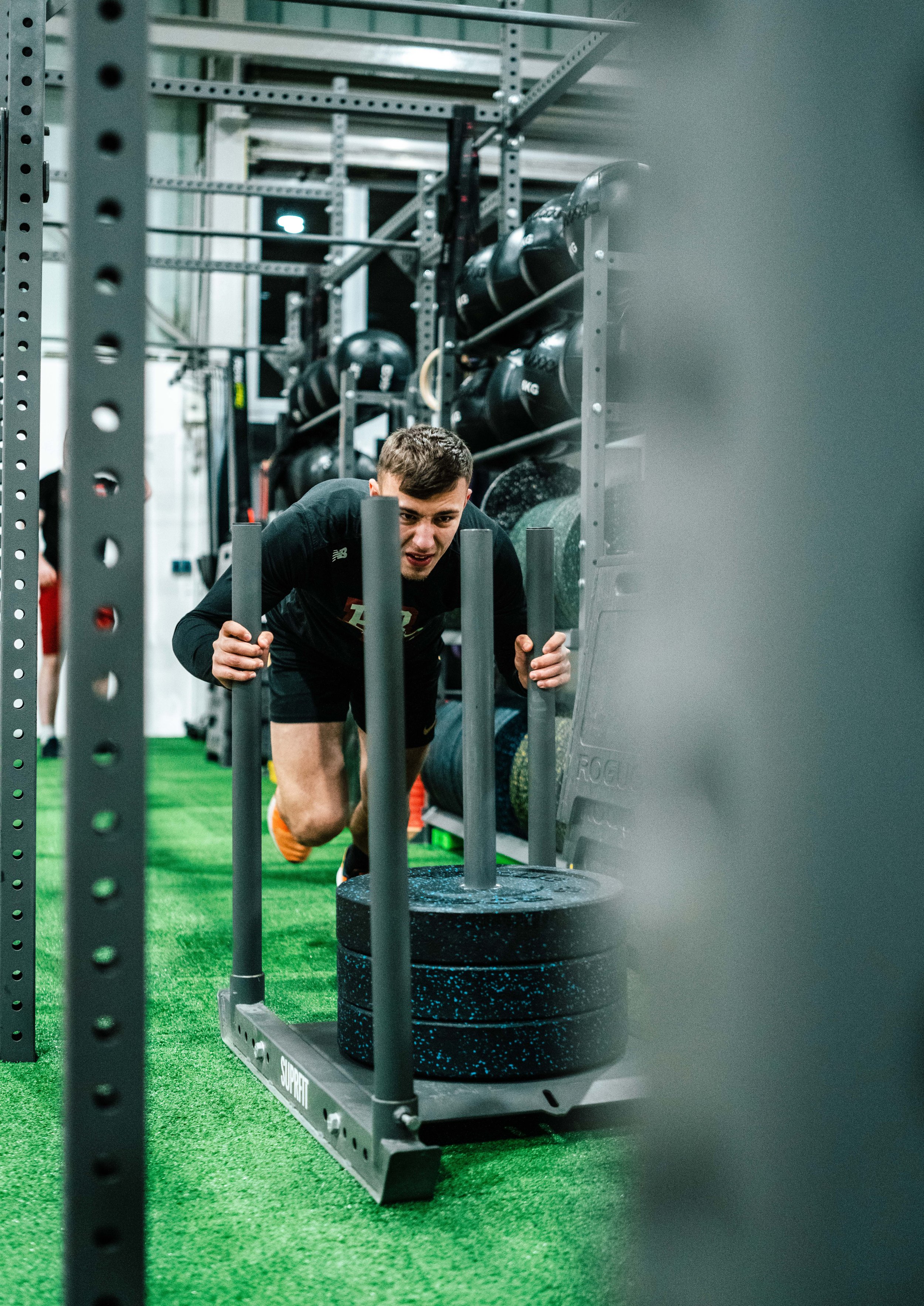  Die Sea Devils trainieren bei der Crossfit Friendship am 01. März 2023 in Hamburg, HH. (Jonas Wicker / Hamburg Sea Devils) 