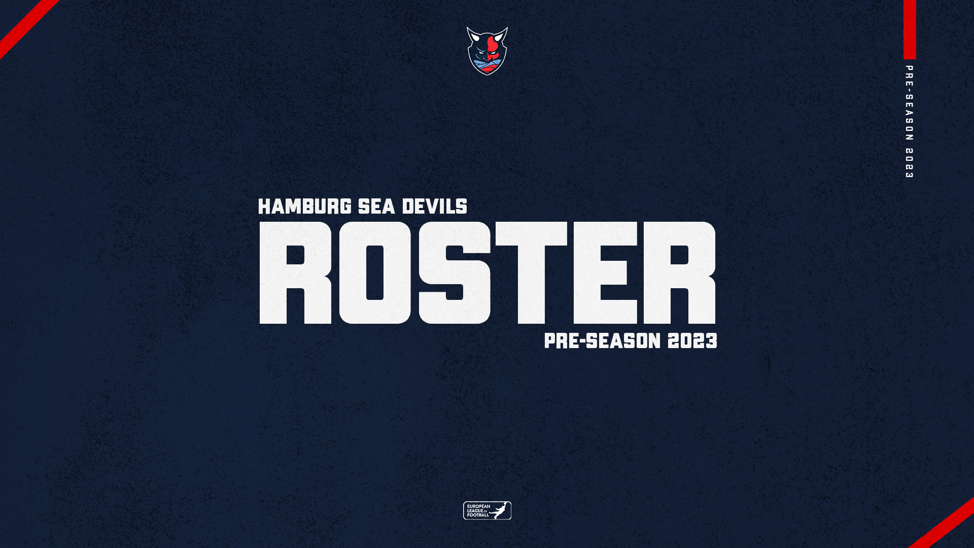 Pre-Season Roster 2023 vorgestellt