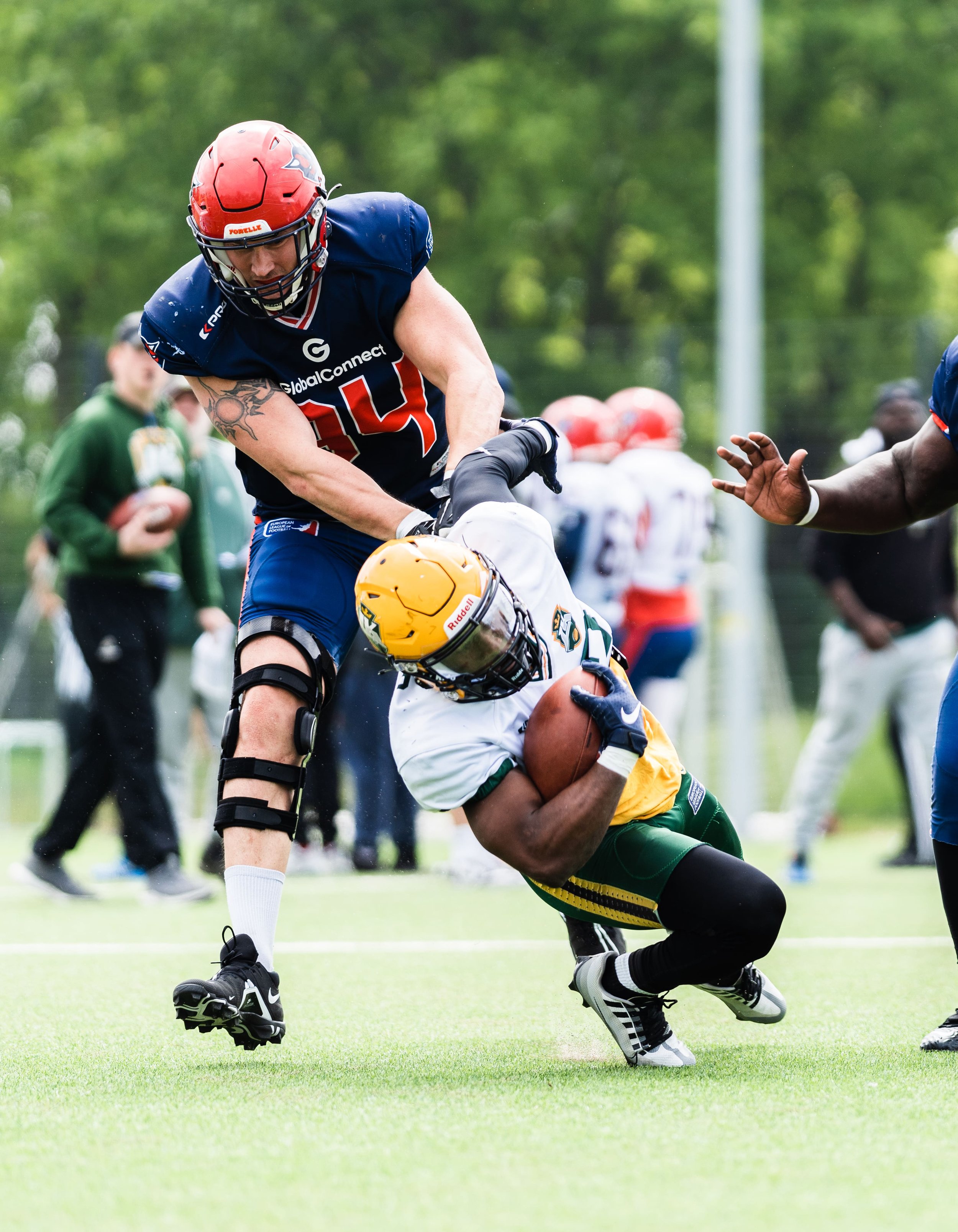  Hamburg Sea Devils Scrimmage vs Leipzig Kings 20.05.2023 © Jonas Wicker 