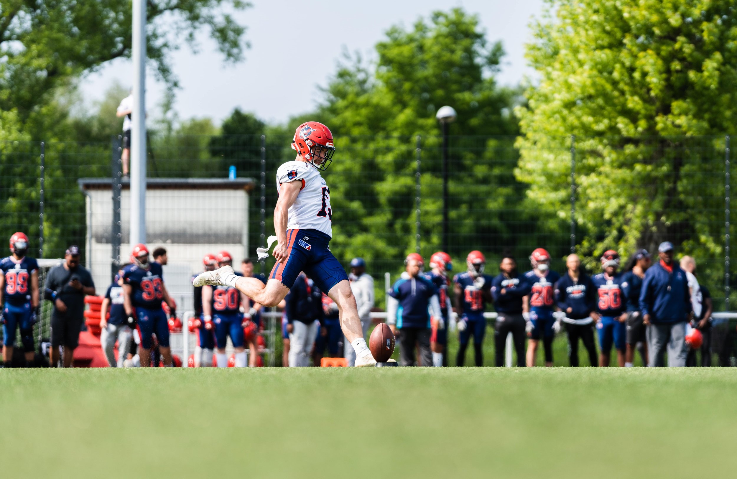  Hamburg Sea Devils Scrimmage vs Leipzig Kings 20.05.2023 © Jonas Wicker 