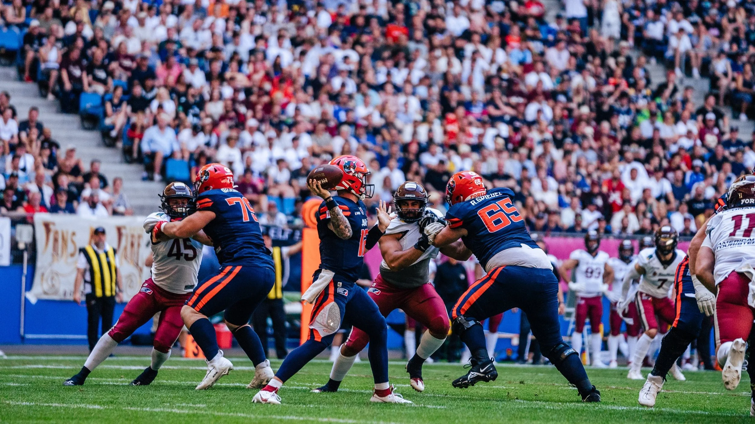 Hamburg Sea Devils bedanken sich bei Football-Norddeutschland