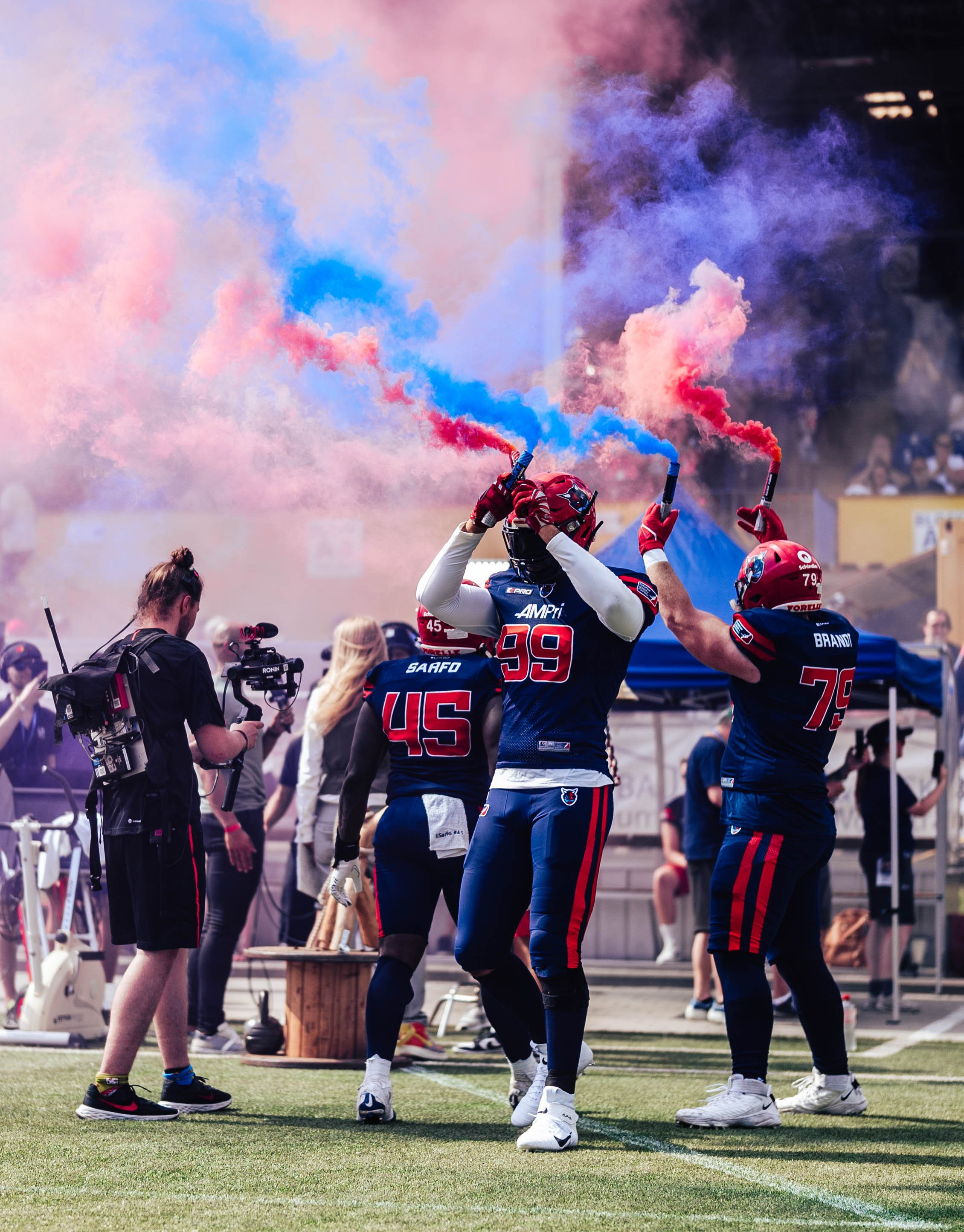  Hamburg Sea Devils vs. Berlin Thunder 25.06.23 ©  Jonas Wicker 