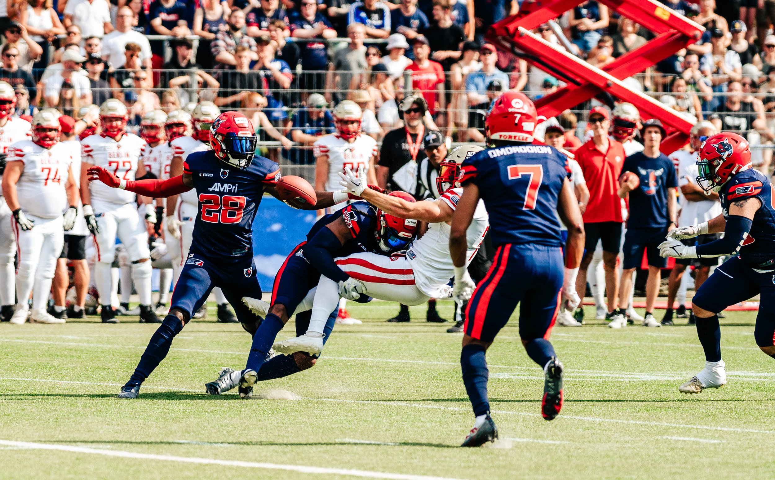  Hamburg Sea Devils vs. Berlin Thunder 25.06.23 ©  Jonas Wicker 