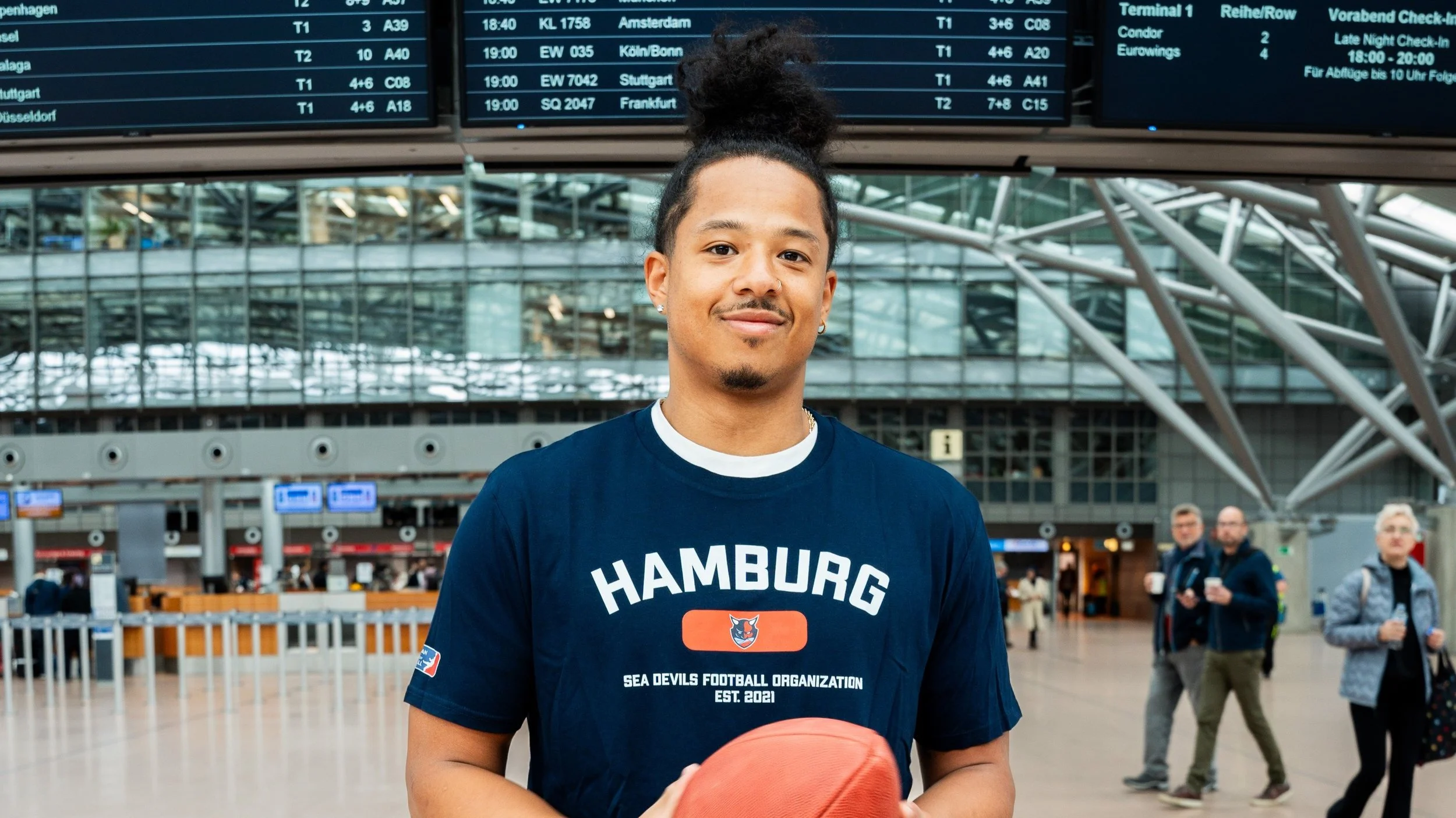 Hamburg Sea Devils starten ins Pre-Season-Training – Javarian Smith in Hamburg angekommen