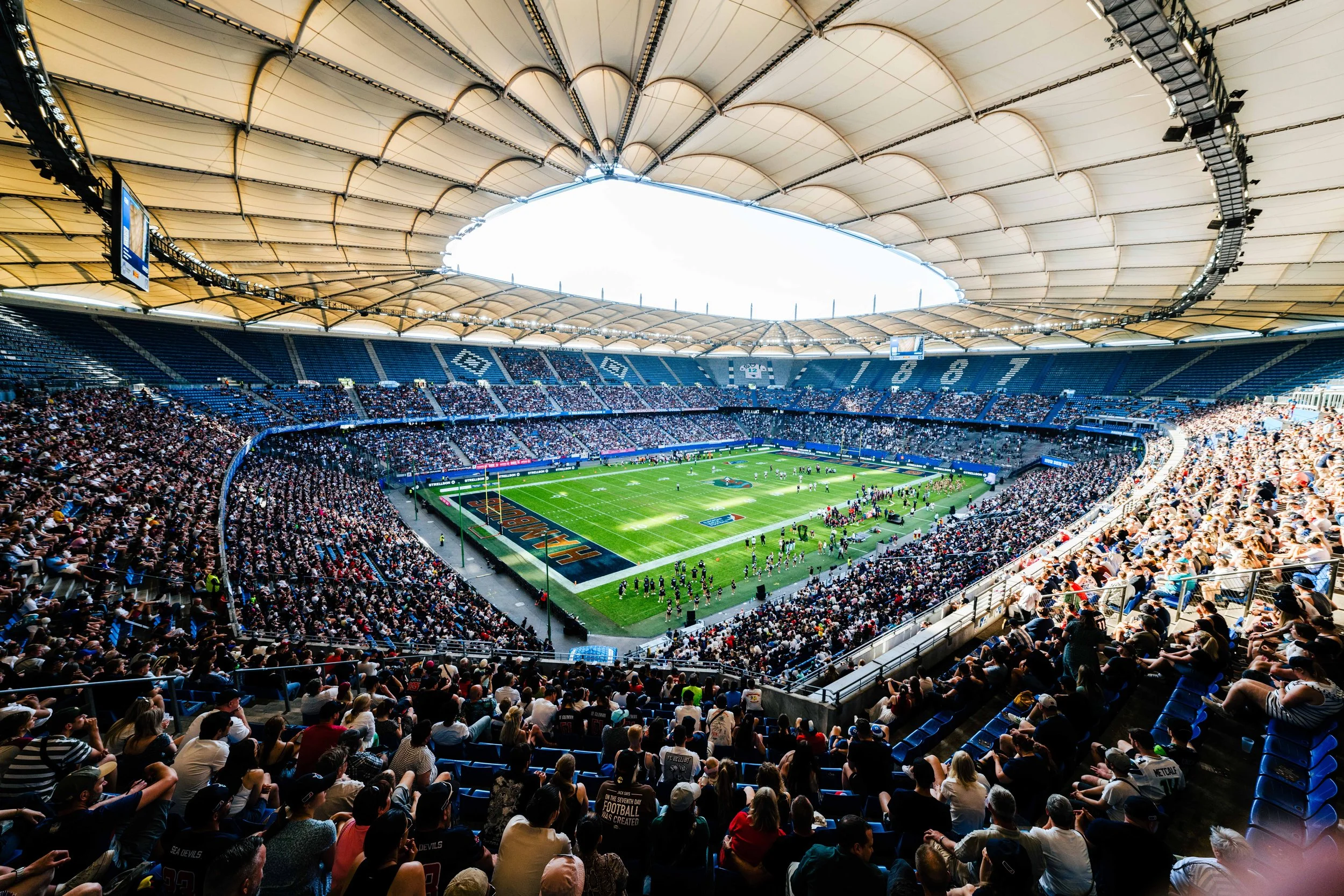 Fahrplan für den Volkspark am 14. Juli