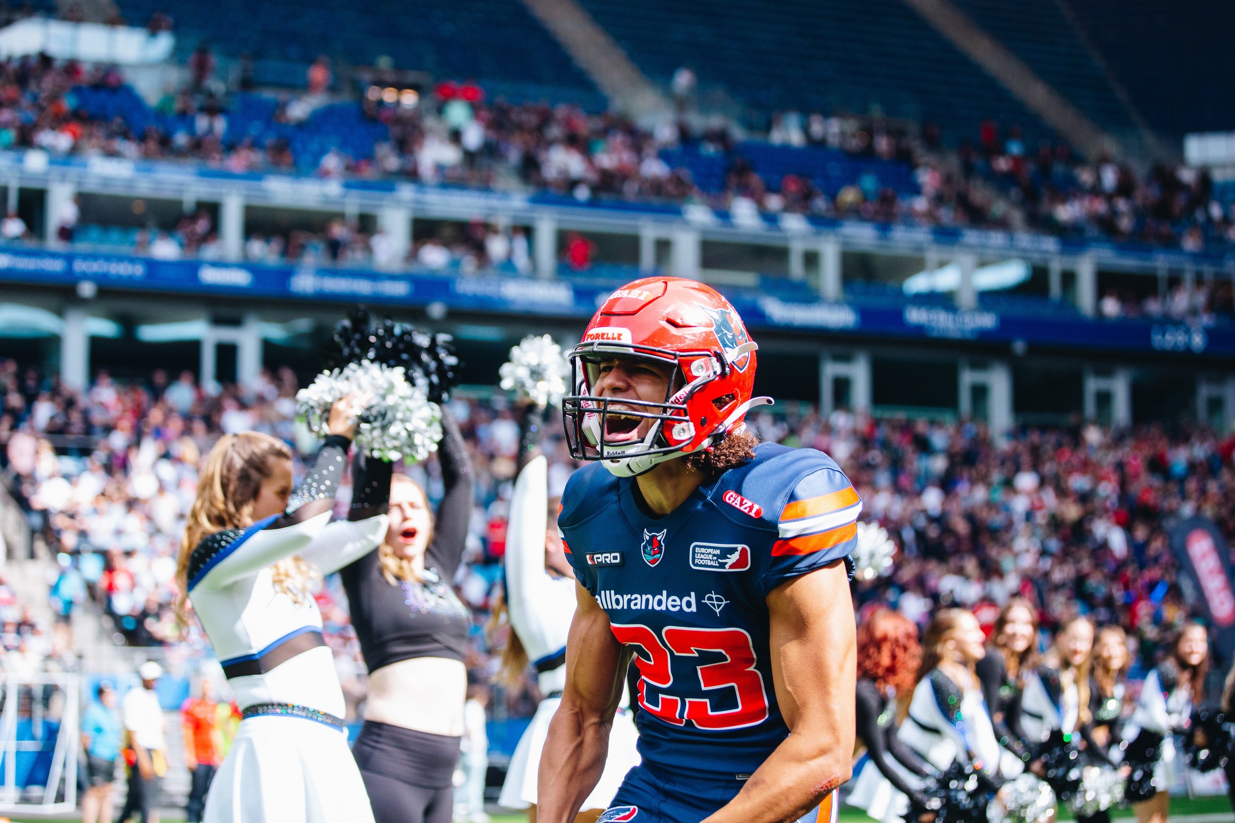 Lucas Harting Candido verlängert bei den Hamburg Sea Devils – Top-Rusher bleibt an Bord