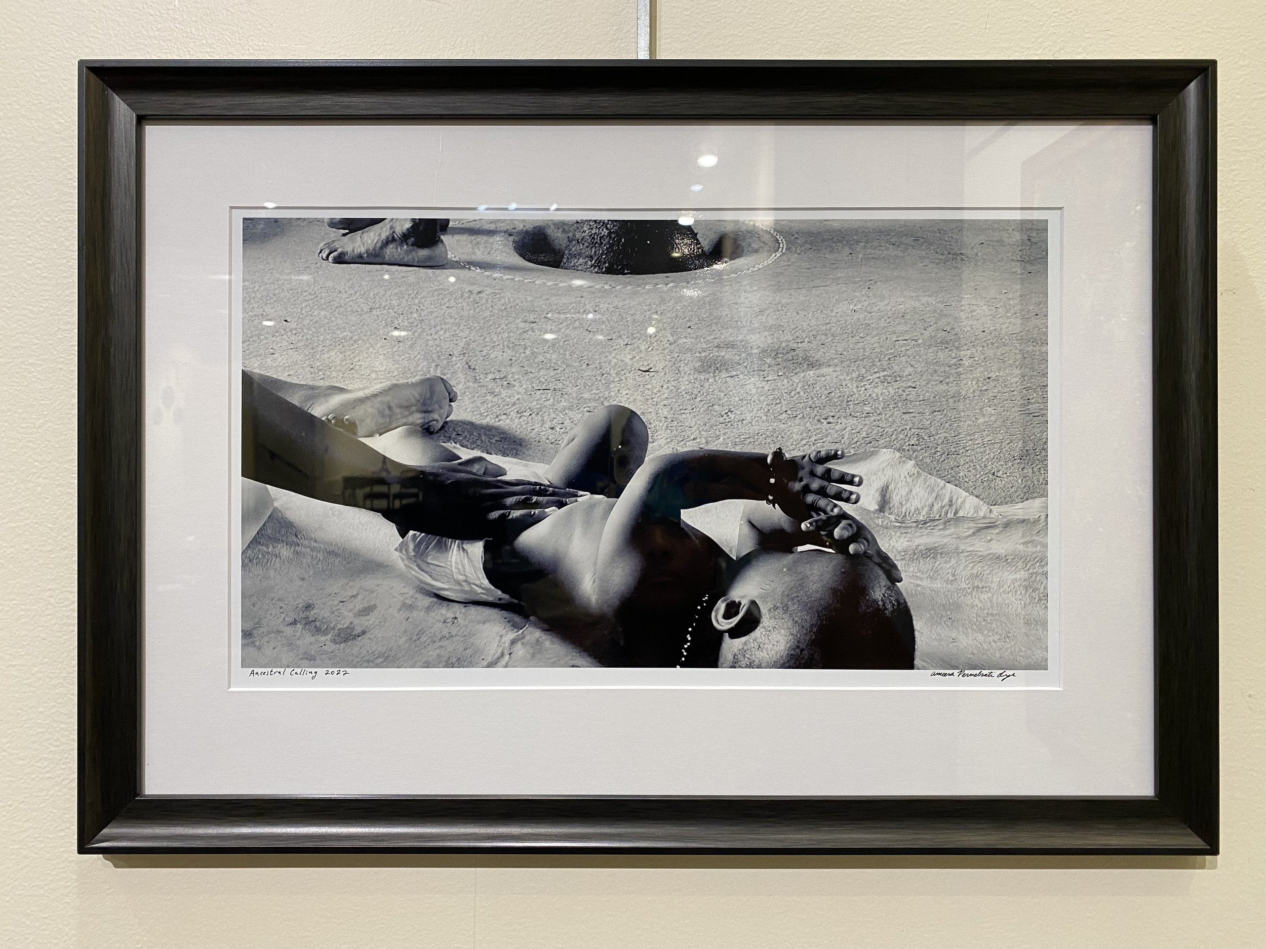 Ancestral Calling 6 (child), photography, 2022, 14.5x22in