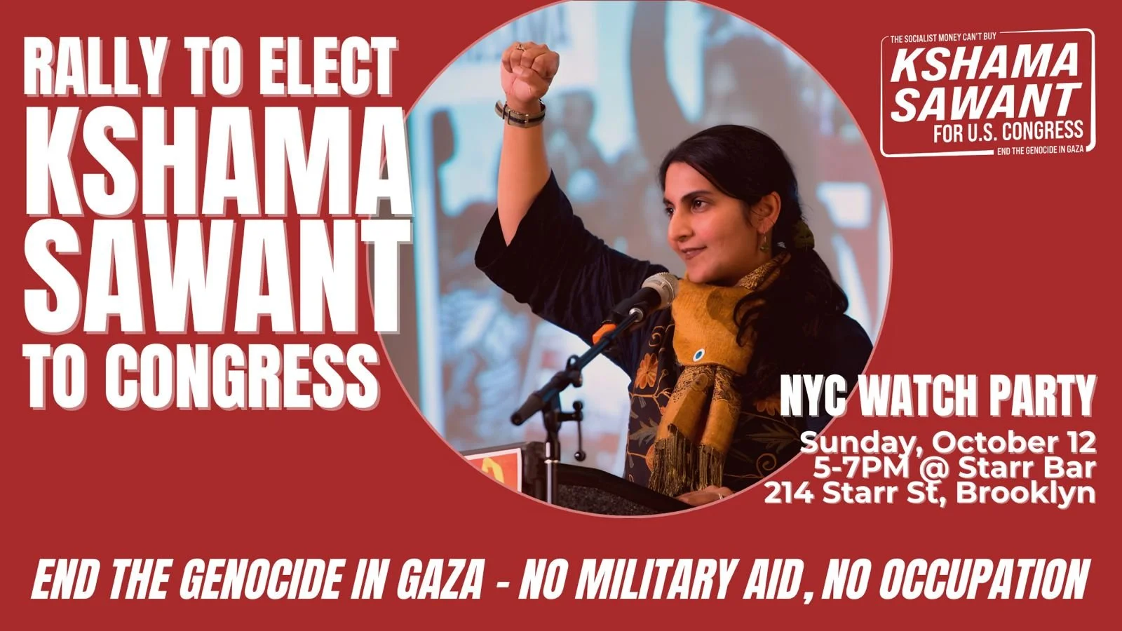 Watch Party: Kshama Sawant Rally