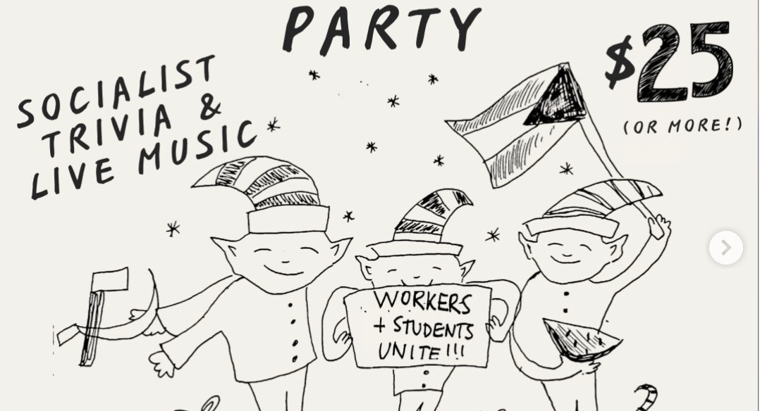 Left Voice Holiday Fundraiser