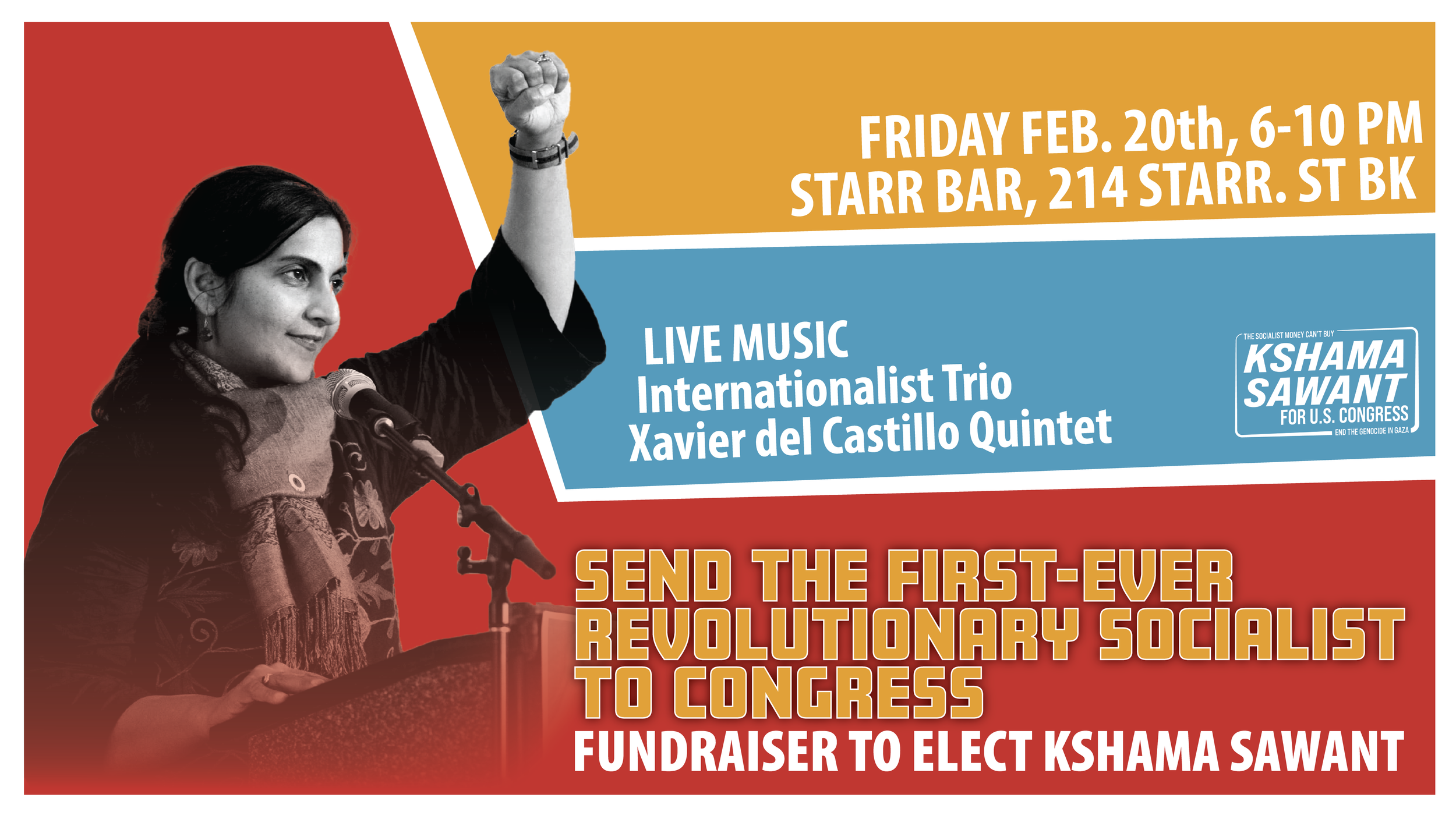 Kshama Sawant Campaign Fundraiser