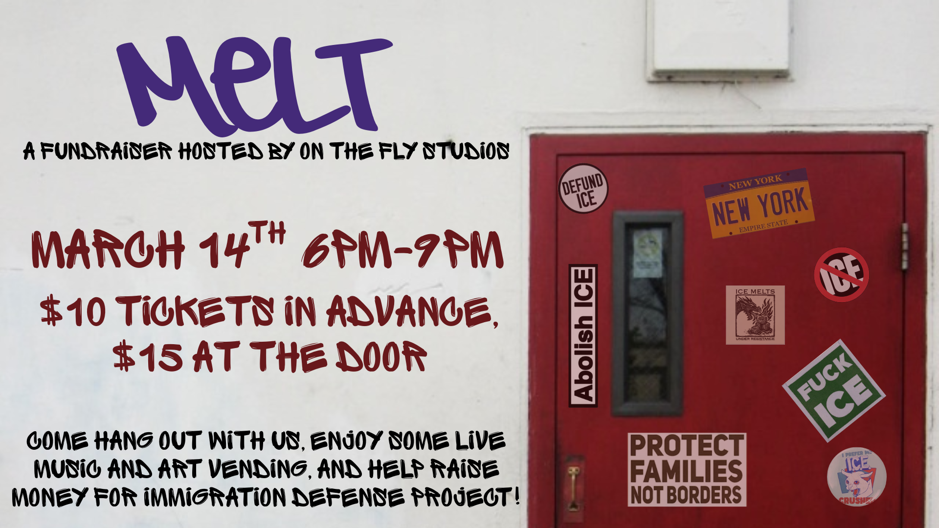 MELT: Fundraiser for Immigration Defense Project
