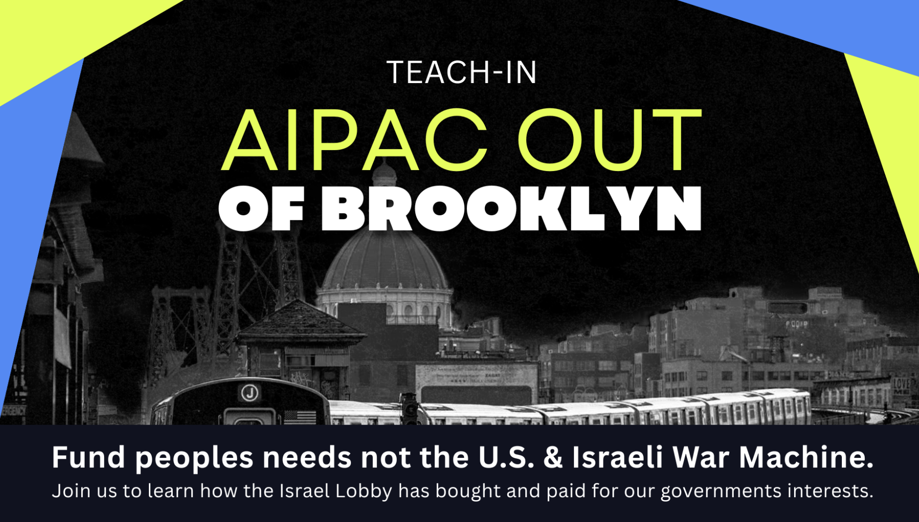 Teach In: AIPAC Out! 