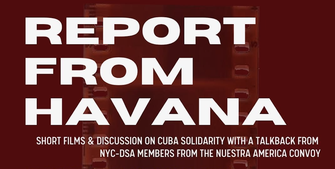 NYC DSA Film Club: Cuba!