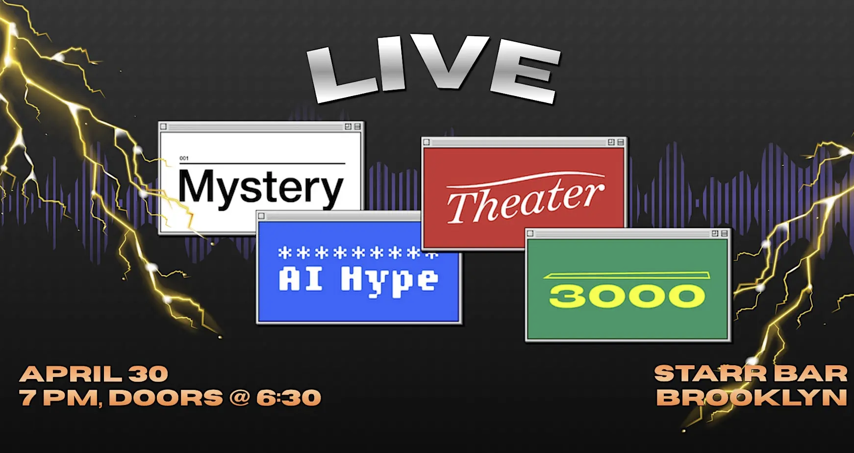 Mystery AI Hype Theater 3000 LIVE!