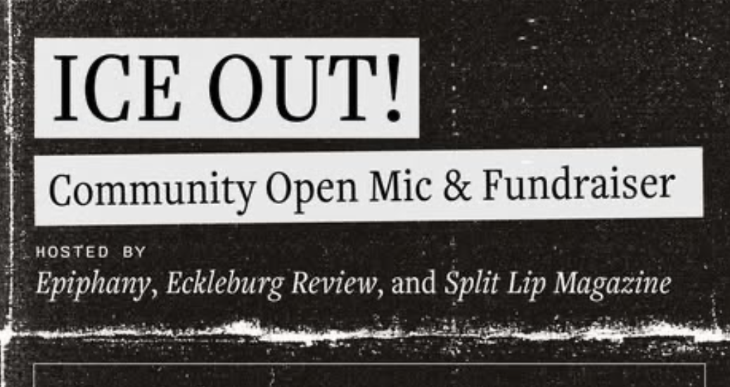 Ice Out: A community open mic and fundraise