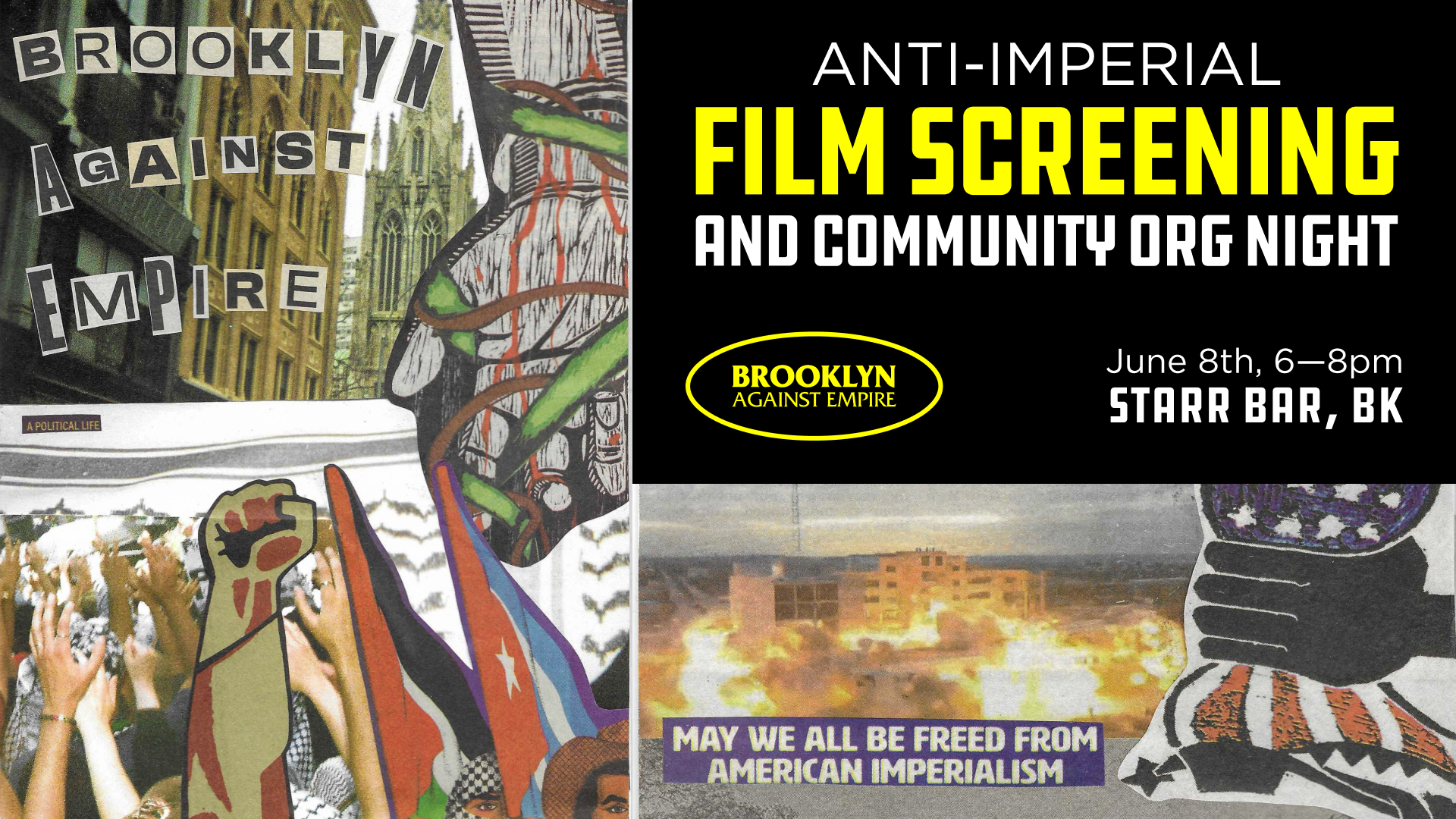 Brooklyn Against Empire: Film Screening and Community Organizing