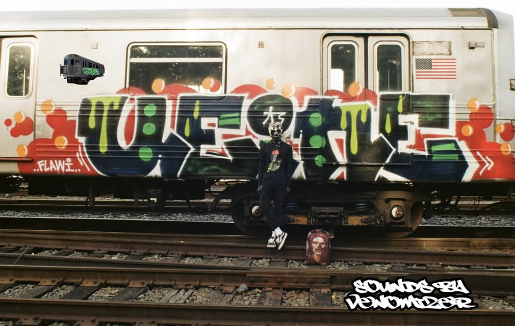 The Graffiti Train : Urban Scrapyard