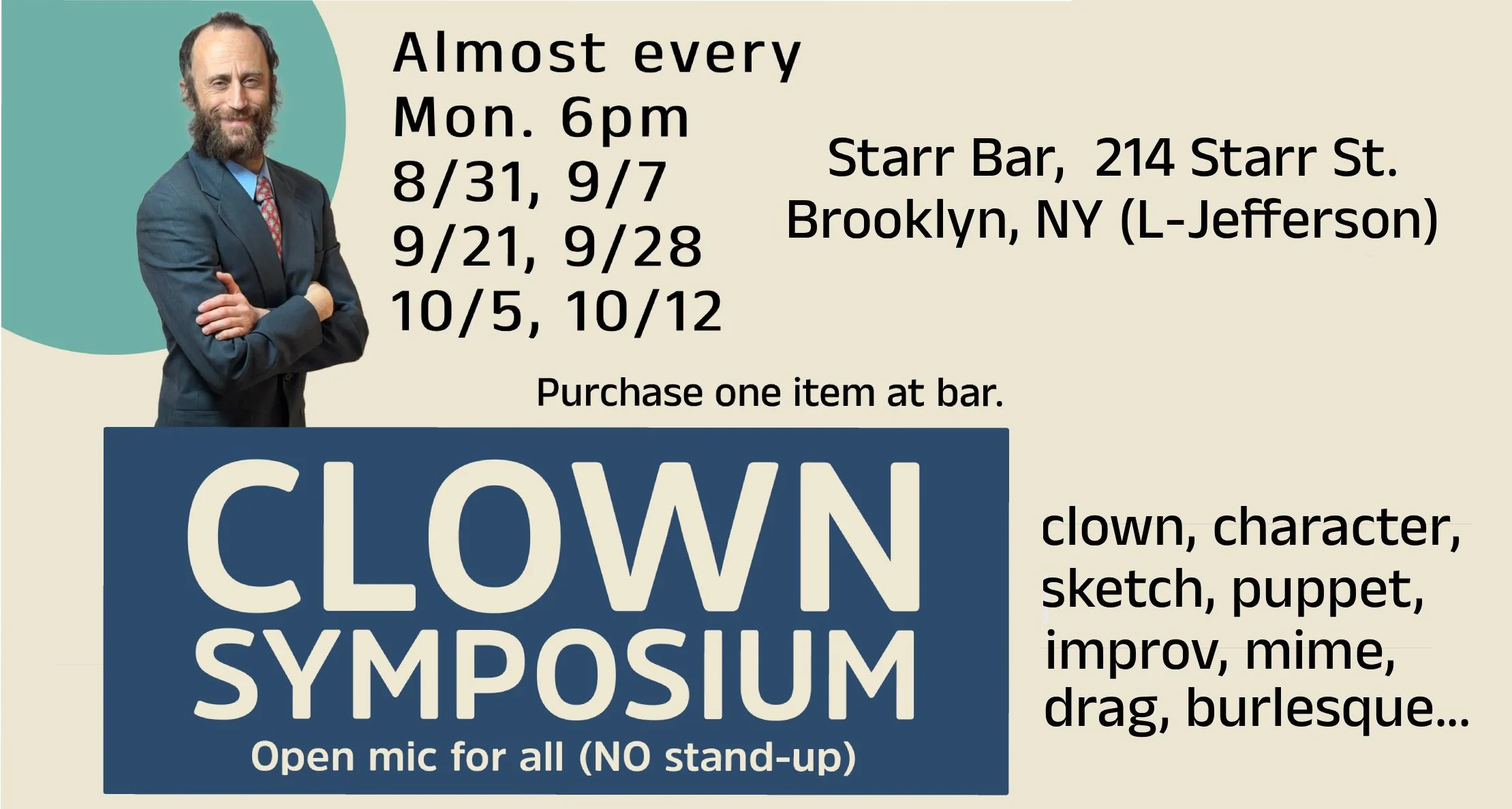 Clown Symposium Open Mic