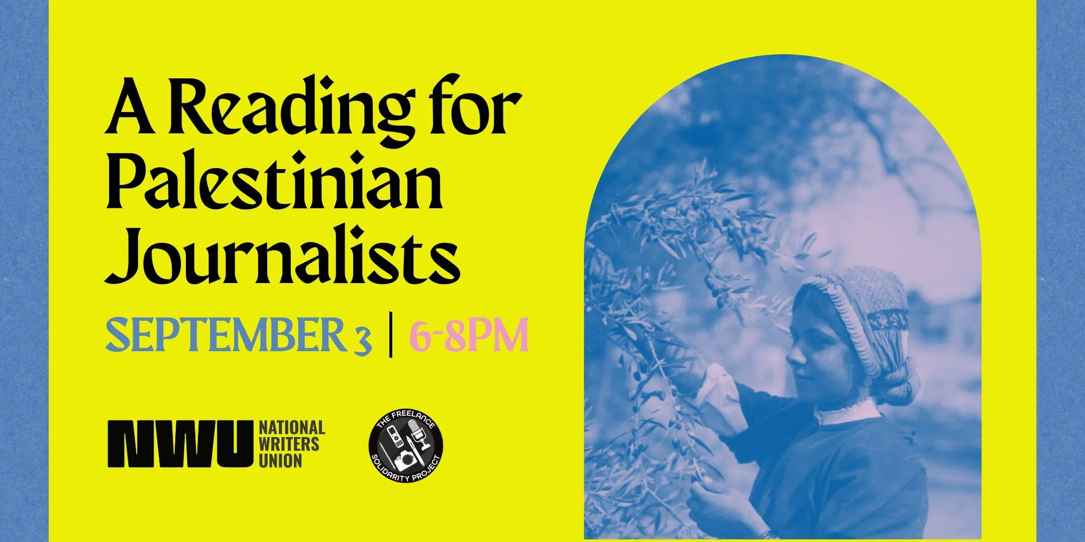 A Reading for Palestinian Journalists