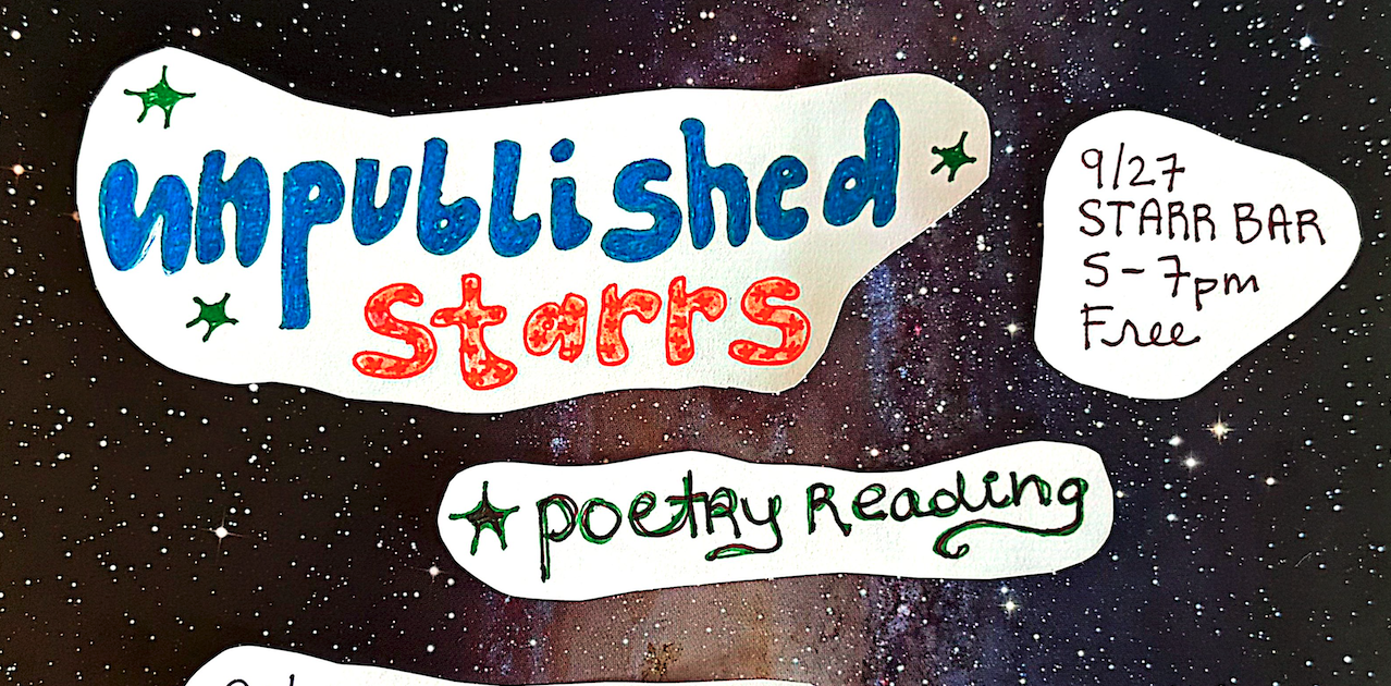 Poetry Night: Unpublished Starrs