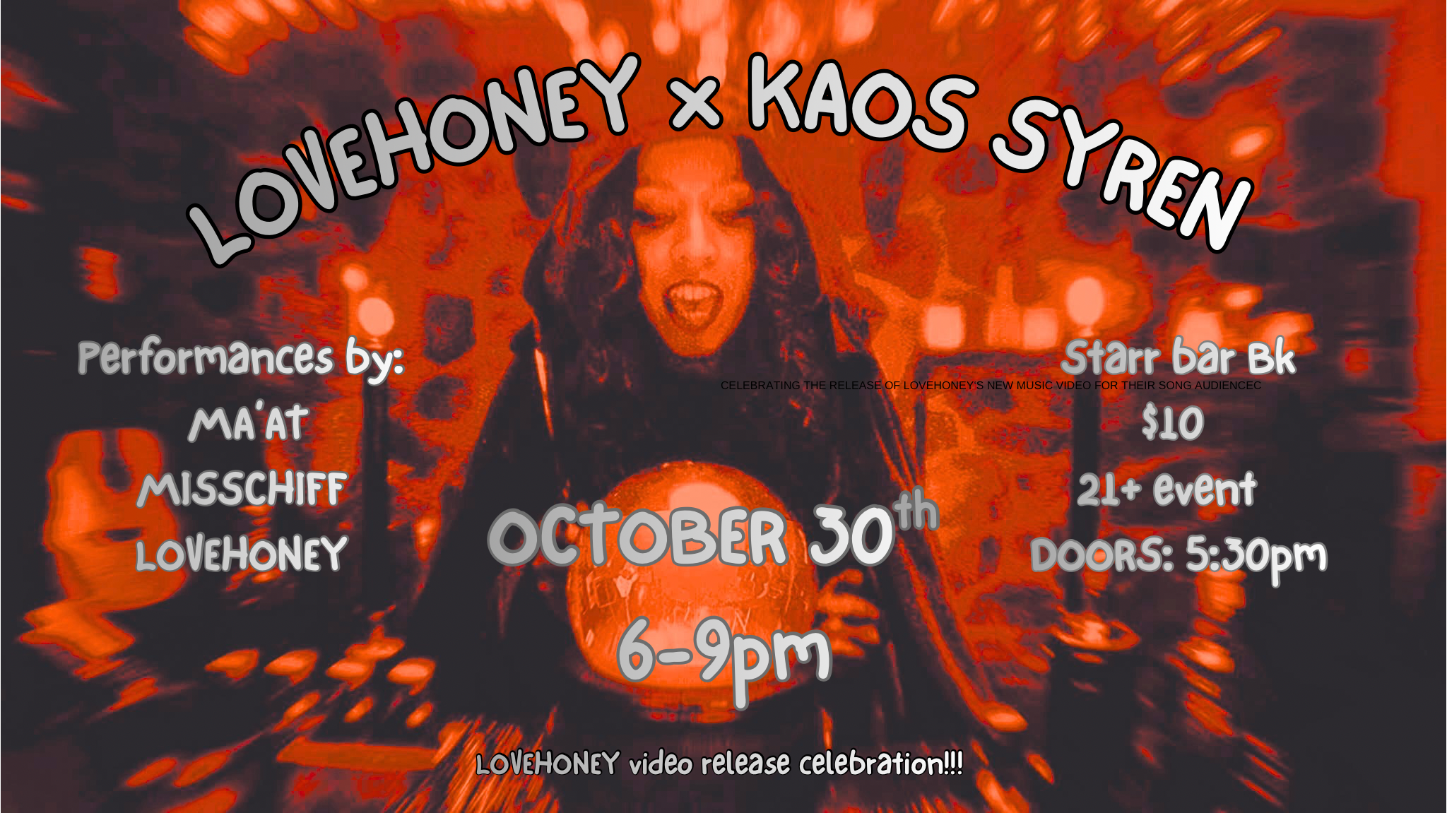 Live: Love Honey &amp; Kaos Syren