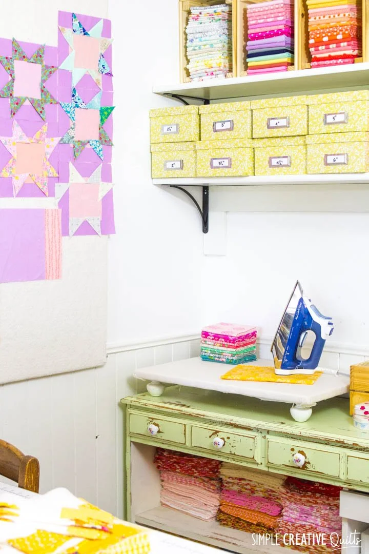 How to Make a DIY Pressing Surface from Simple Creative Quilts via www.simplecreativequilts.com