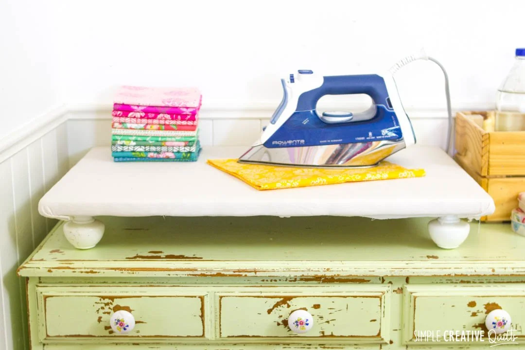 How to Make a DIY Pressing Surface from Simple Creative Quilts via www.simplecreativequilts.com