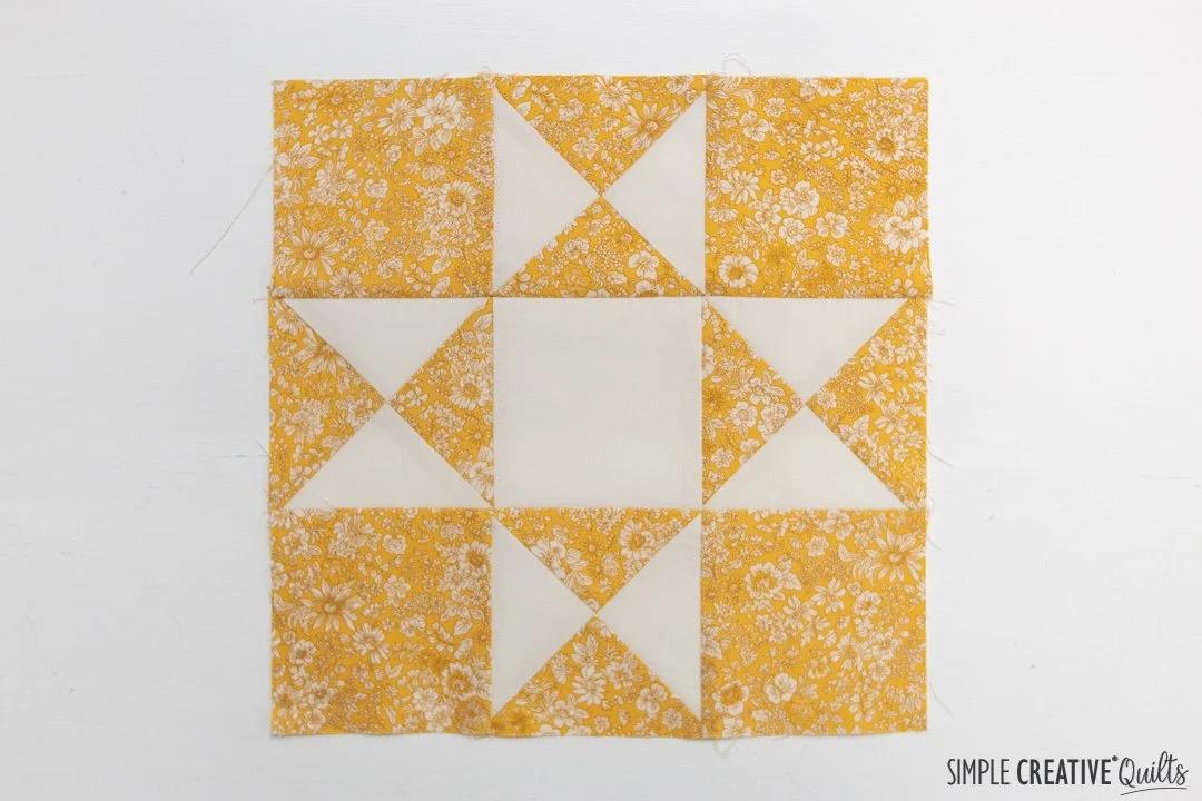 How to Make an Ohio Star Block via Simple Creative Quilts www.simplecreativequilts.com