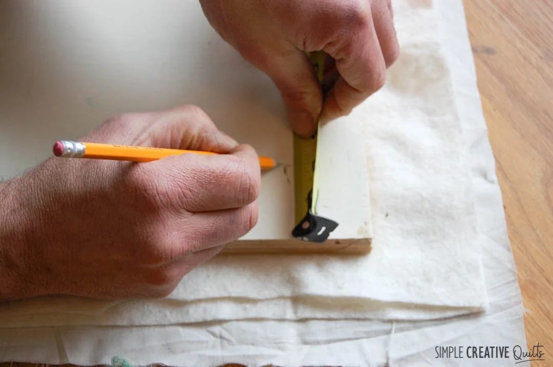 How to Make a DIY Pressing Surface from Simple Creative Quilts via www.simplecreativequilts.com