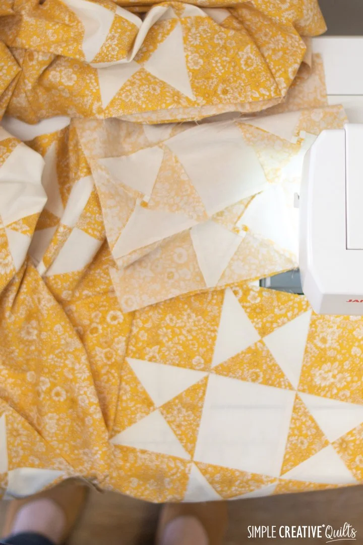 How to Make an Ohio Star Block via Simple Creative Quilts www.simplecreativequilts.com