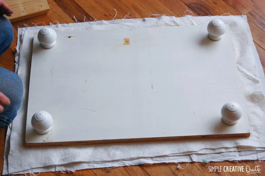 How to Make a DIY Pressing Surface from Simple Creative Quilts via www.simplecreativequilts.com