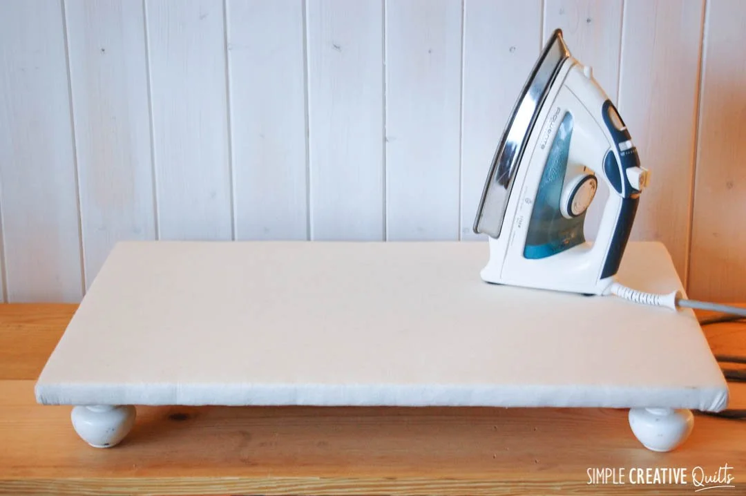 How to Make a DIY Pressing Surface from Simple Creative Quilts via www.simplecreativequilts.com