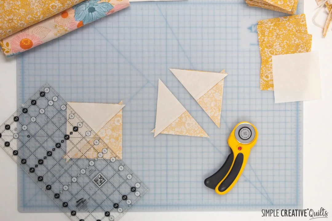 How to Make an Ohio Star Block via Simple Creative Quilts www.simplecreativequilts.com