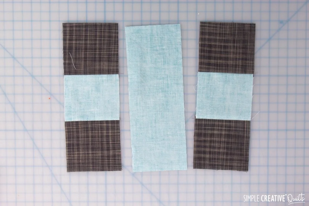 How to Sew a Crosstie Quilt Block from Simple Creative Quilts via www.simplecreativequilts.com