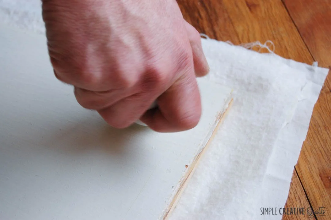 How to Make a DIY Pressing Surface from Simple Creative Quilts via www.simplecreativequilts.com