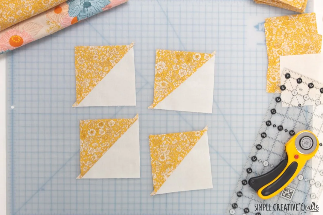 How to Make an Ohio Star Block via Simple Creative Quilts www.simplecreativequilts.com