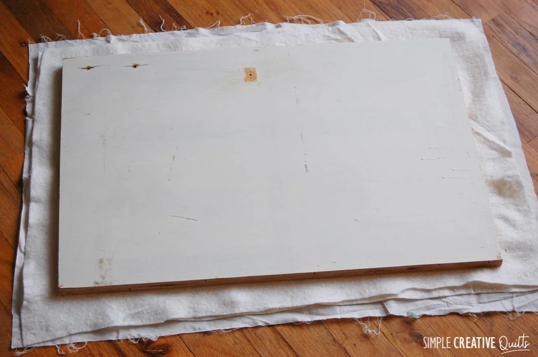 How to Make a DIY Pressing Surface from Simple Creative Quilts via www.simplecreativequilts.com